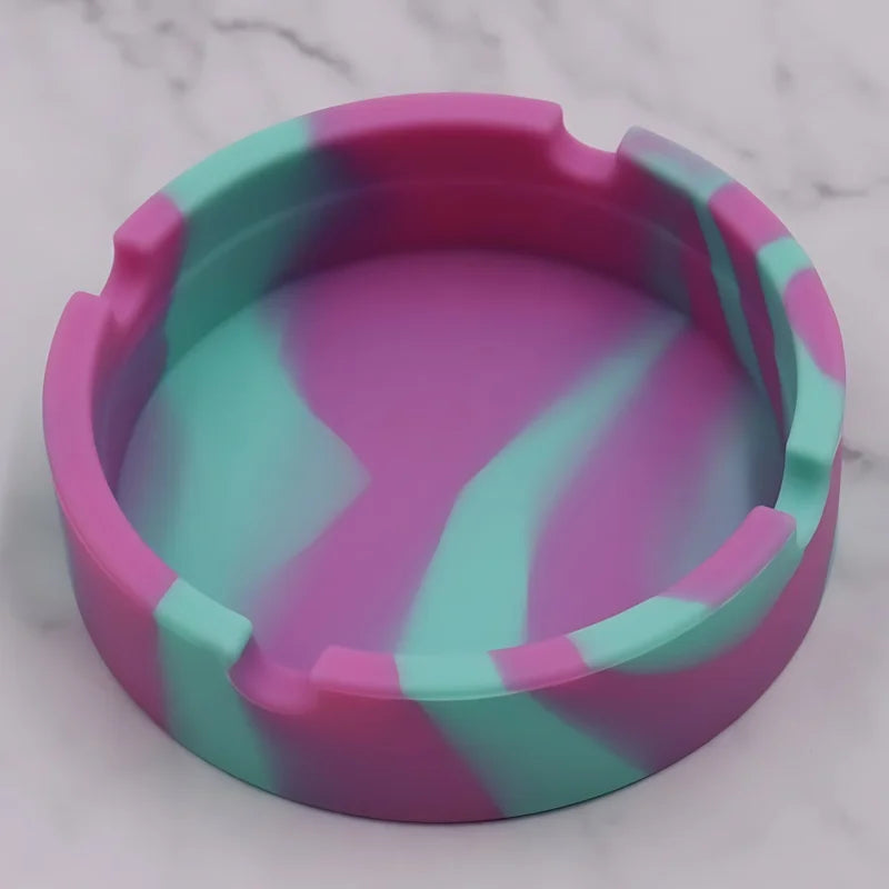 Silicone Organizer Tray – Thickened, Portable & Unbreakable (Marble, Camouflage, Glow-in-the-Dark)