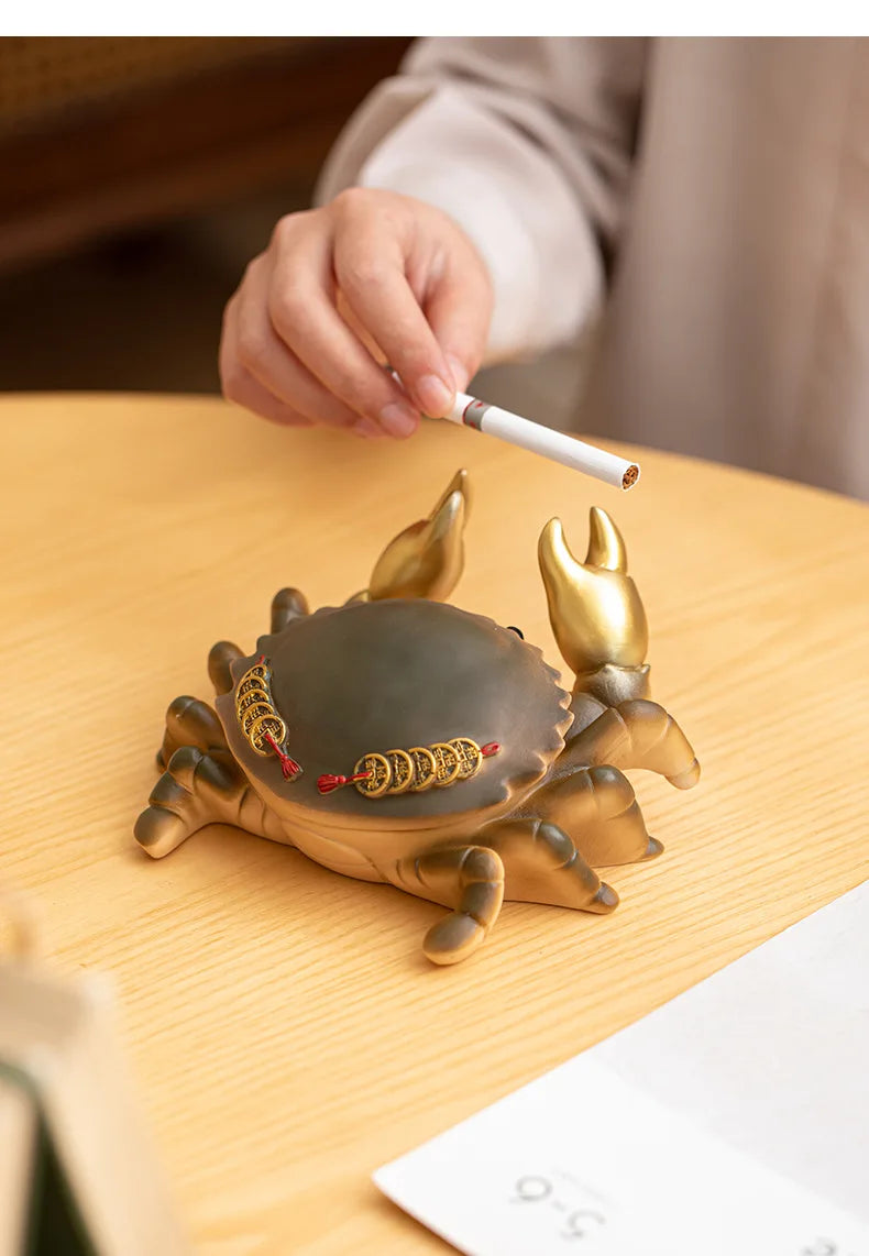 Lucky Crab Ashtray