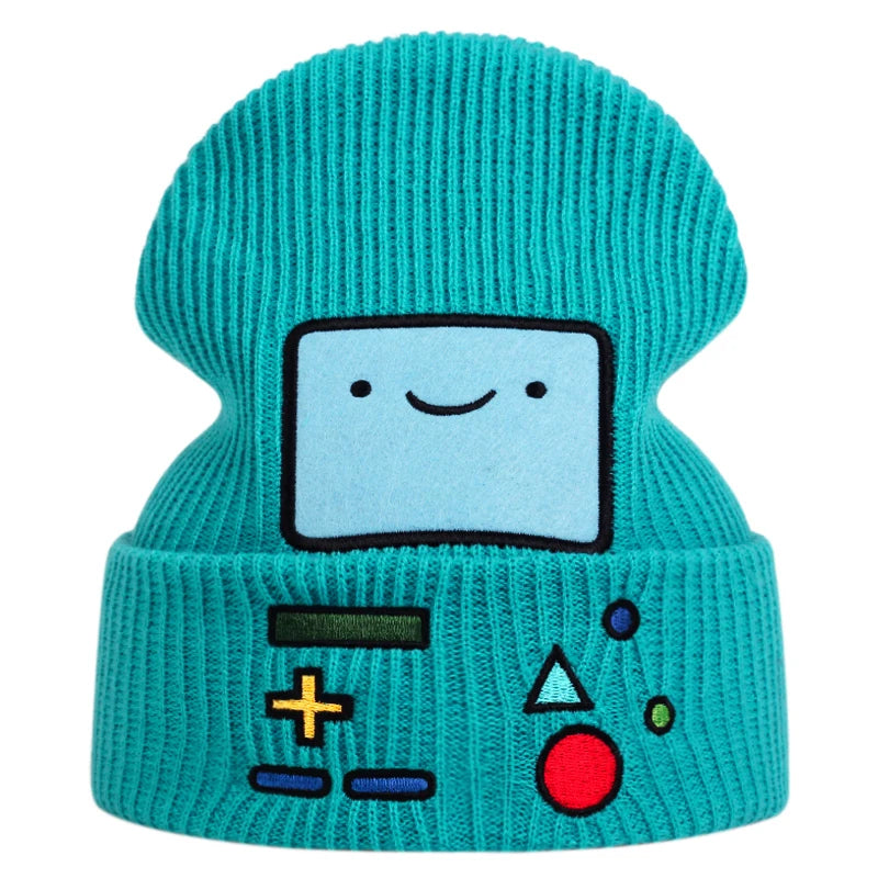 Adventure-Ready Cartoon Beanie – Unisex Winter Warmth!