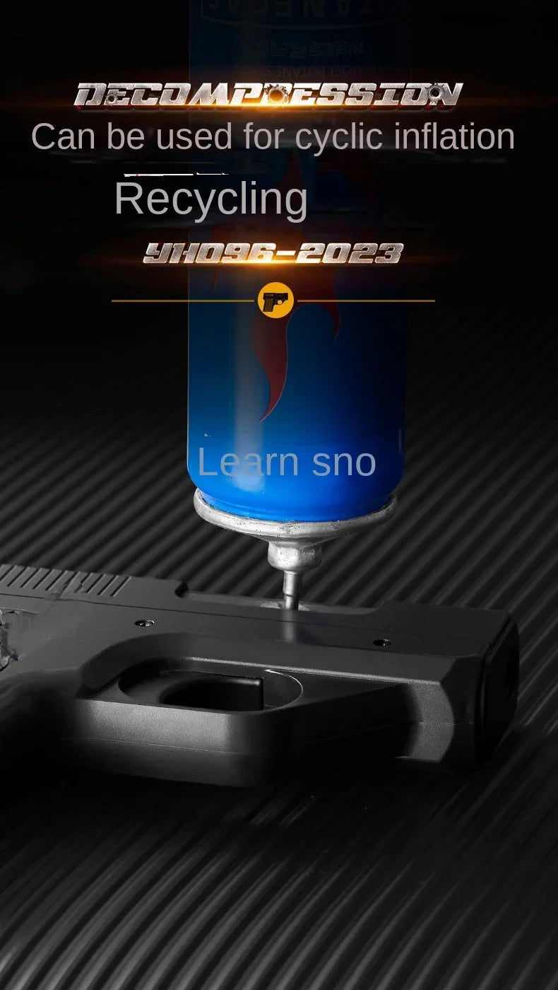Gun-Type Jet Flame Gadget – Windproof Blue Torch with Clip & Storage (No Gas)