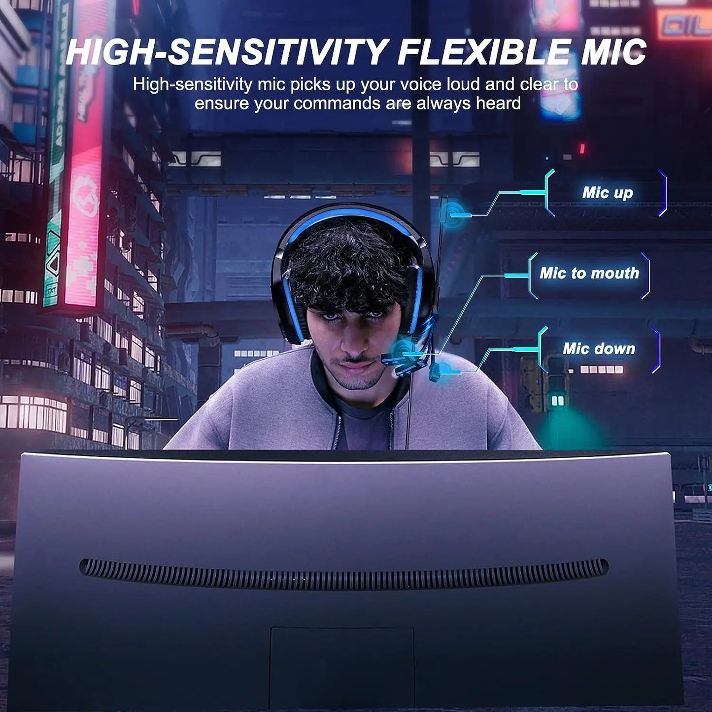 Stereo Gaming Headset – Dominate Every Match in Crisp, Clear Sound
