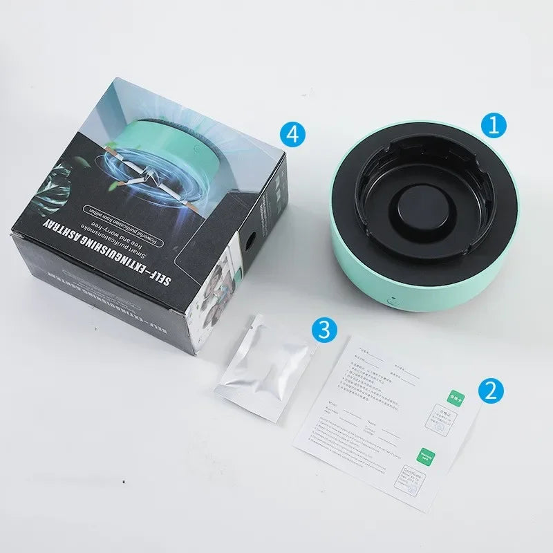 Smart Air Purifier Tray – Portable Anion Purification Gadget for Home & Car