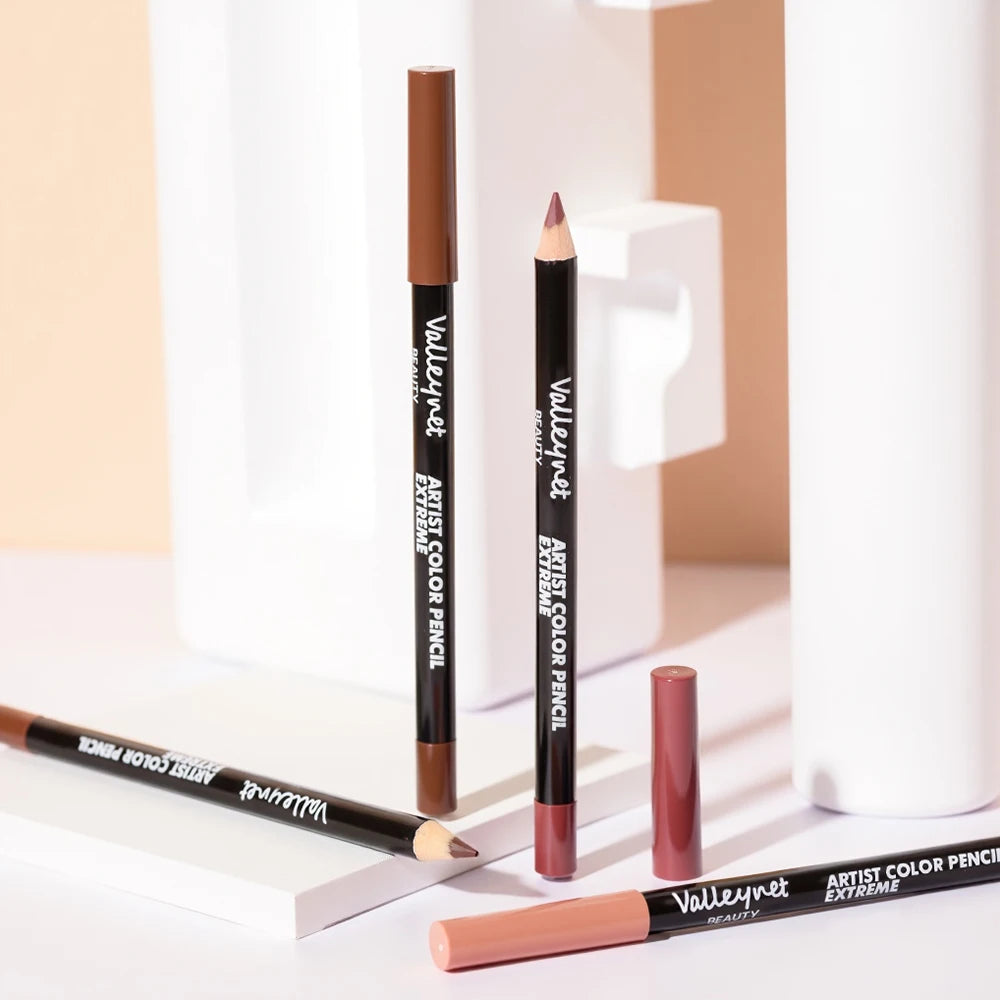 12pcs Matte Silky Lip Liner Set ✨