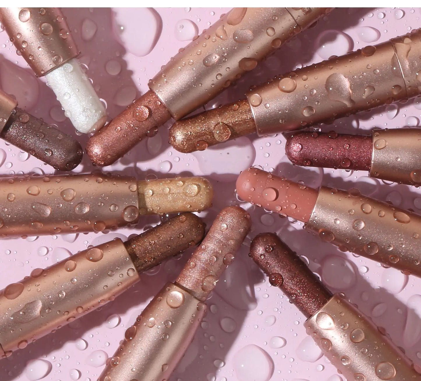 Double-Head Eyeshadow Stick – Shimmer & Matte Cream Pencil (Waterproof, Long-Lasting)