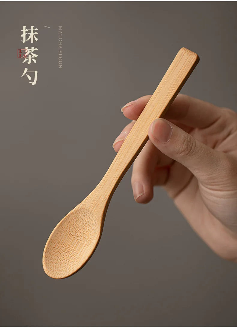Japanese Matcha Tea Set – 2–8pcs Bamboo Whisk & Ceramic Bowl Gift Box