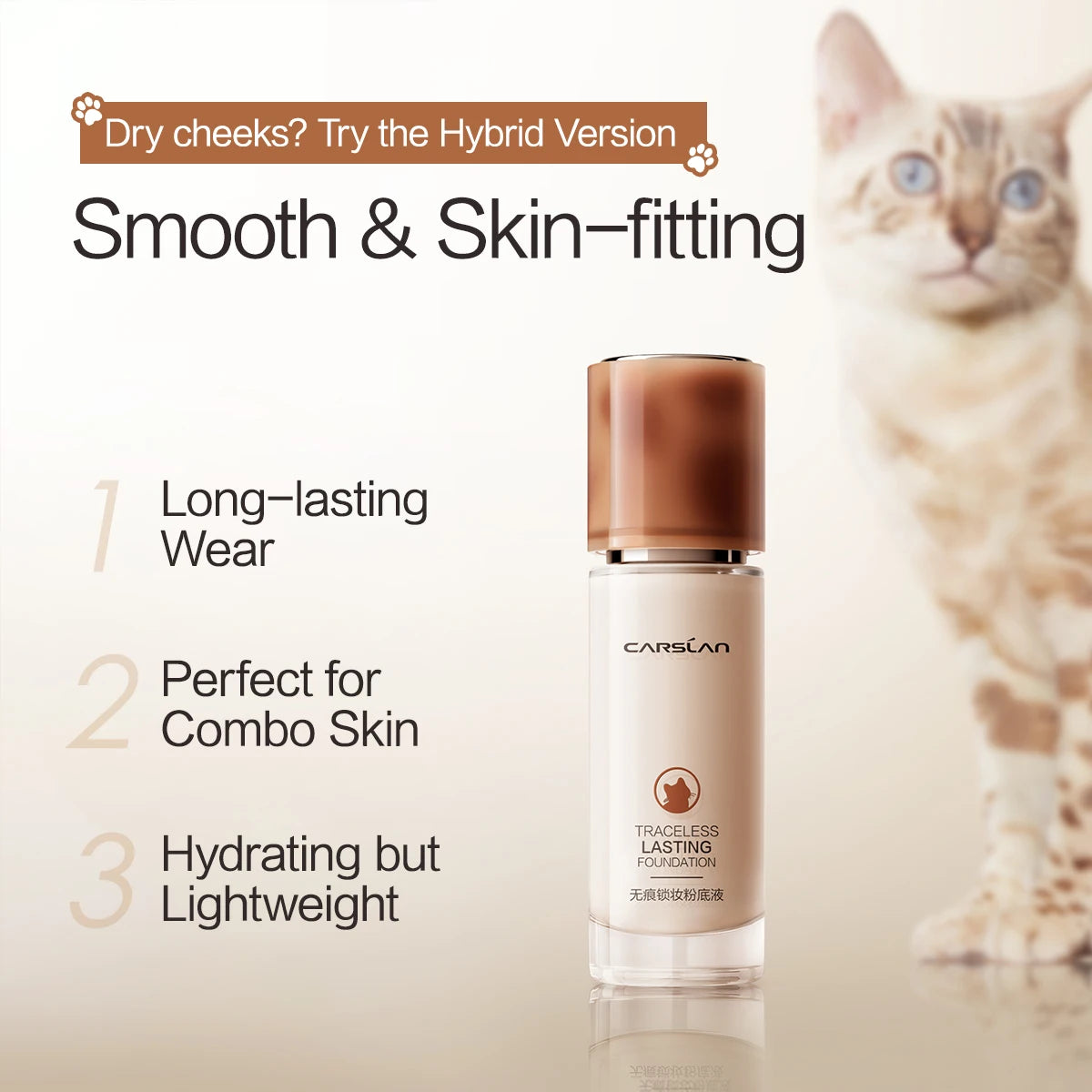 Long-Lasting Matte Liquid Foundation – Full Coverage & Oil-Control
