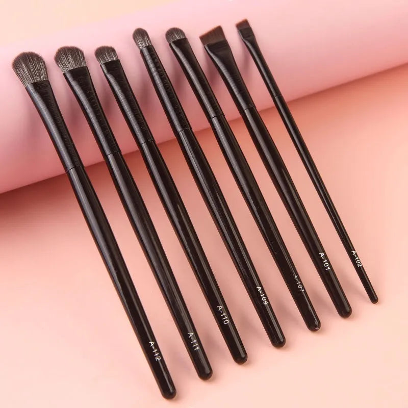Professional Makeup Brush Set – Natural Fiber Brushes for Face & Eyes (6–10pcs)