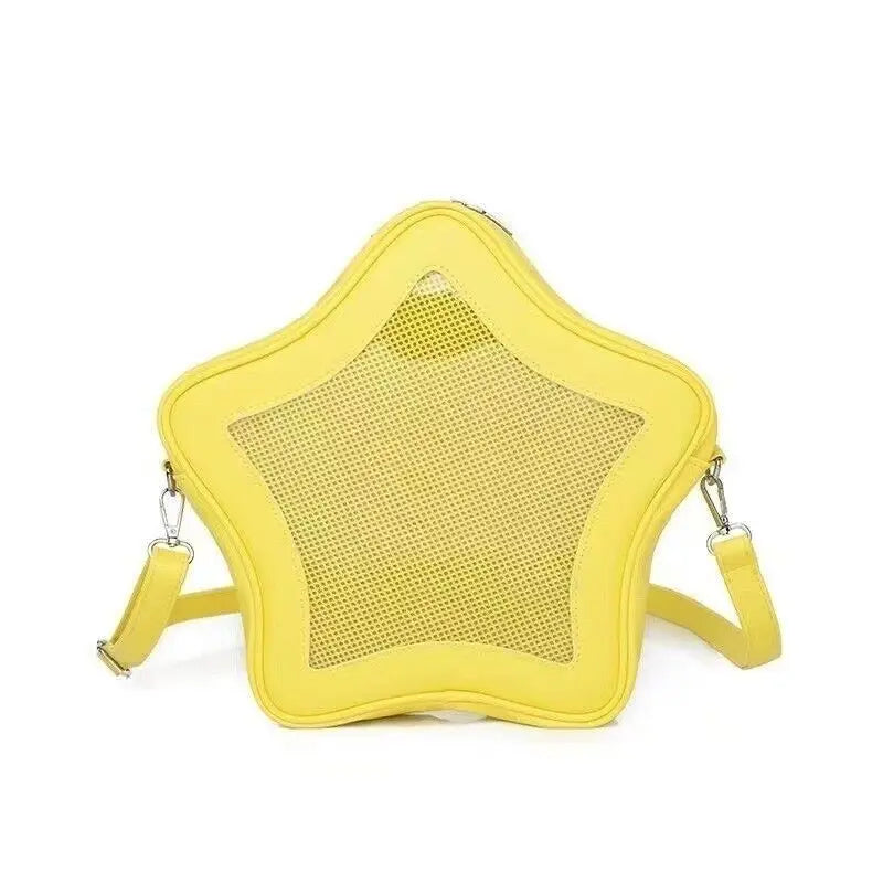 Kawaii Ita Bag – Star Shaped Mini Crossbody & Shoulder Bag for Women