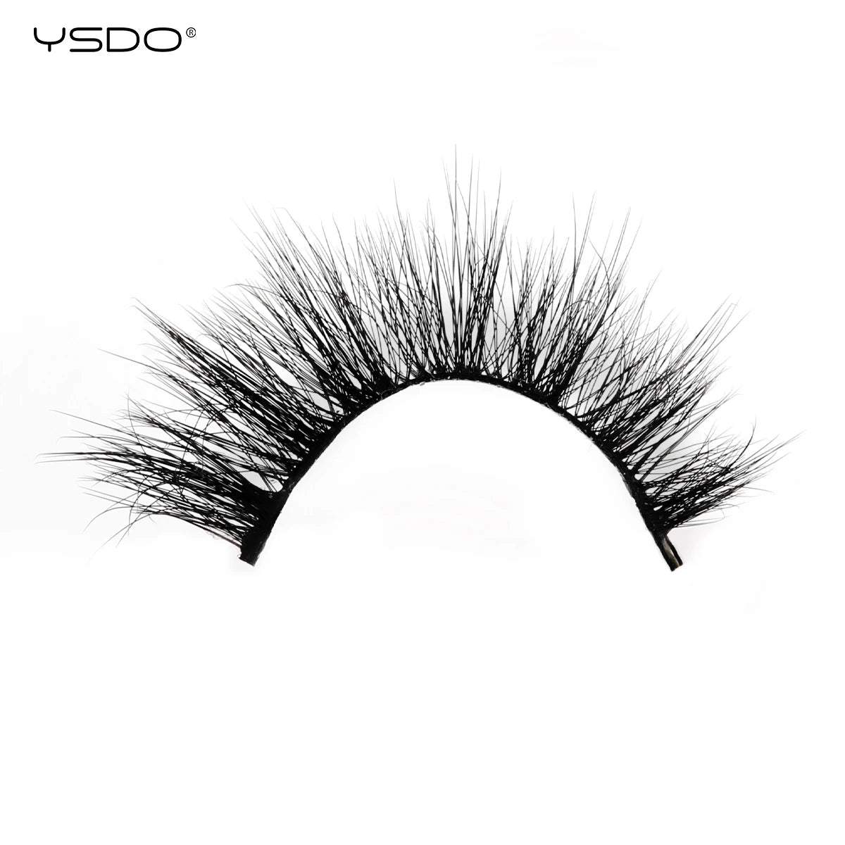 Wispy 3D Mink False Eyelashes – Natural Long, Fluffy & Reusable Strip Lashes (1 Pair)