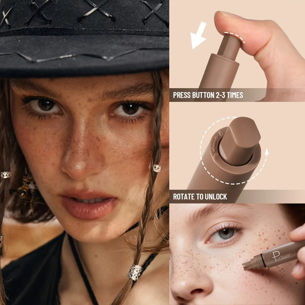 Natural Freckle Stamp Pen – Quick-Dry, Waterproof & Sweatproof (1.2ml)