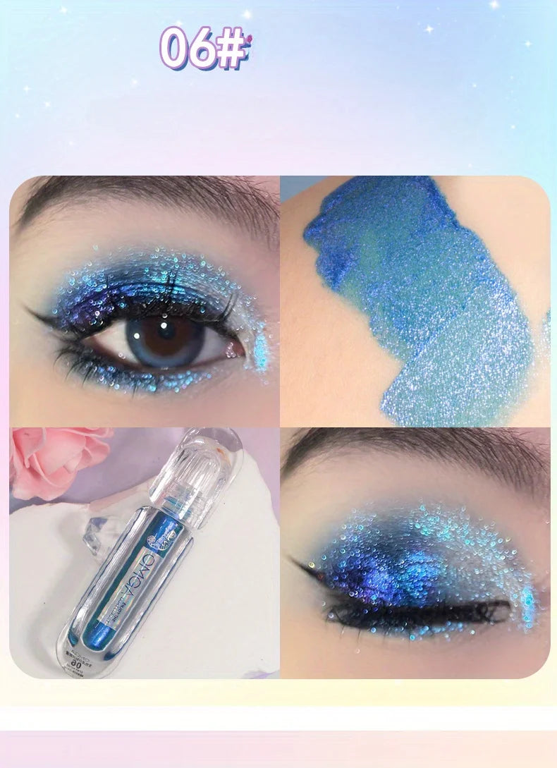 Chameleon Flash Diamond Liquid Eyeshadow – Multi-Dimensional Shimmer
