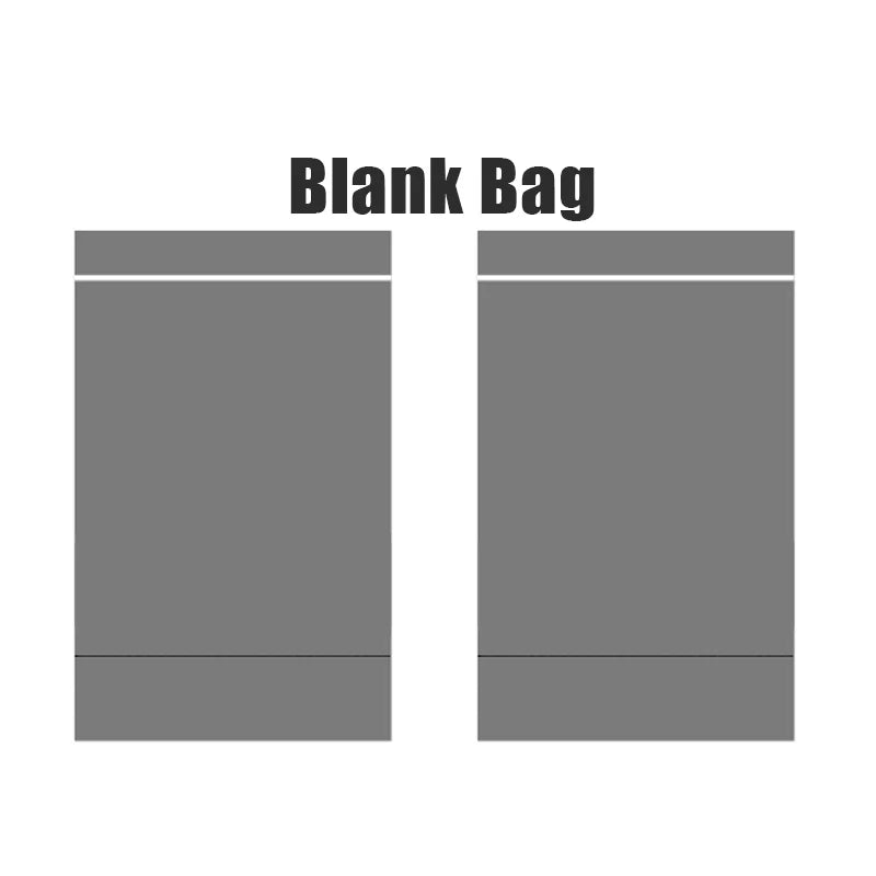 50pcs Custom Printed Resealable Mylar Bags – Stand Up Ziplock Pouches