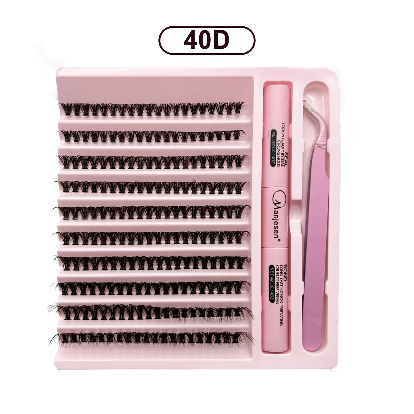 DIY Lash Extension Kit – 200PCS Cluster Lashes Set