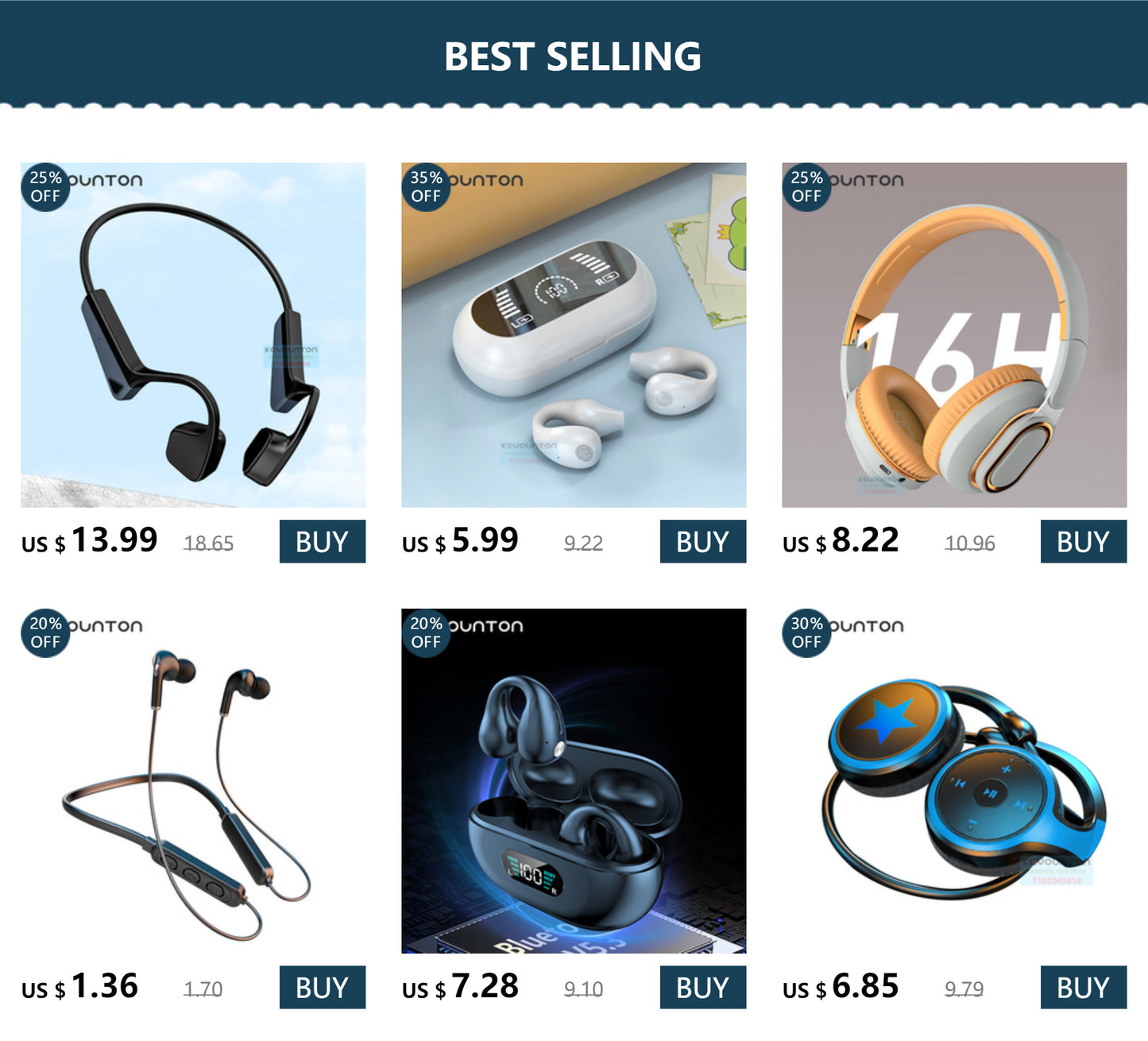 Foldable Bluetooth Sport Headphones – Bass, Comfort, & Wireless Freedom