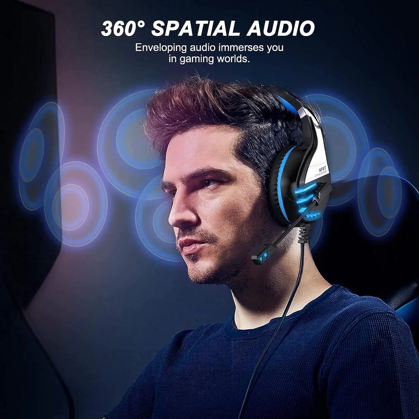 Stereo Gaming Headset – Dominate Every Match in Crisp, Clear Sound