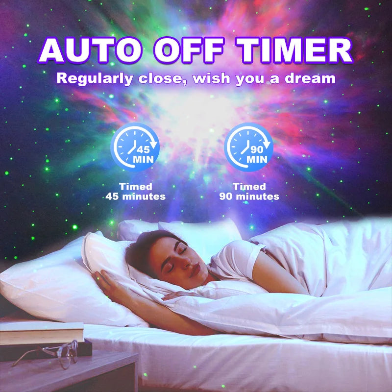 Astronaut Galaxy Projector – Starry Nebula Night Light