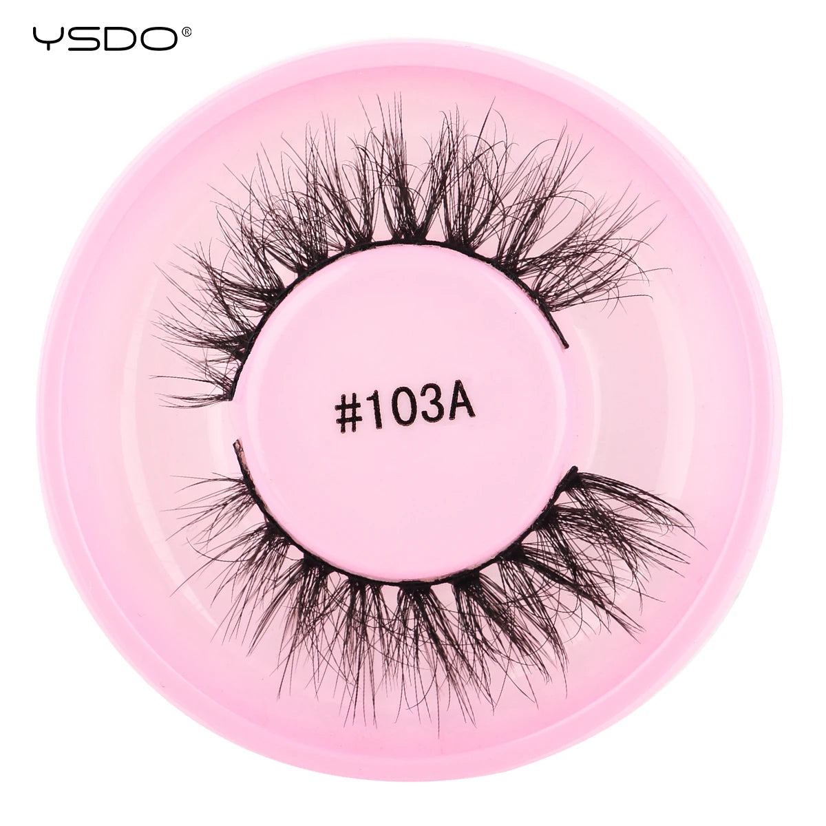 Wispy 3D Mink False Eyelashes – Natural Long, Fluffy & Reusable Strip Lashes (1 Pair)
