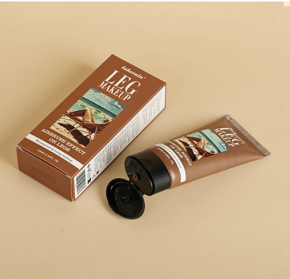 Waterproof Body & Leg Makeup Lotion – Medium Bronze Foundation Cream (118g)