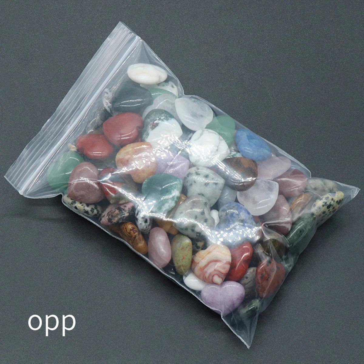 Natural Stone Heart Crystals – Rose Quartz, Amethyst & Gemstone Ornaments