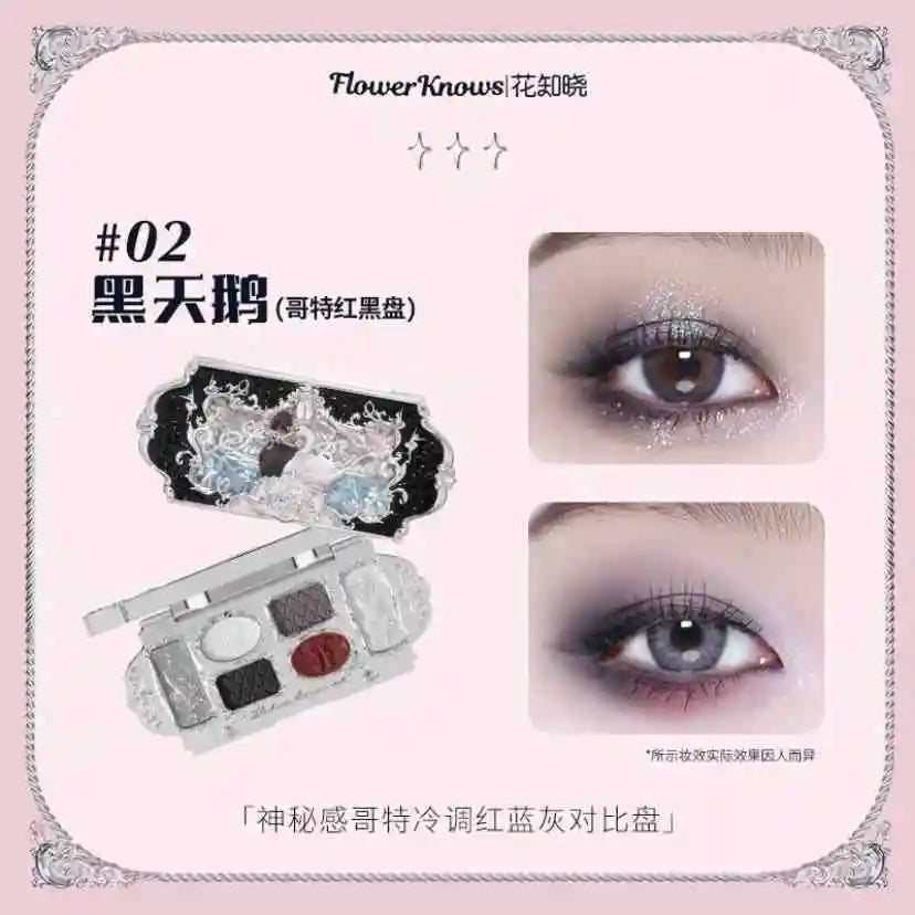 Flower Knows Moonlight Mermaid Eyeshadow Palette – 8 Magical Shades to Mesmerize