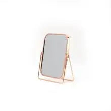 Dual-Sided Square Tabletop Makeup Mirror