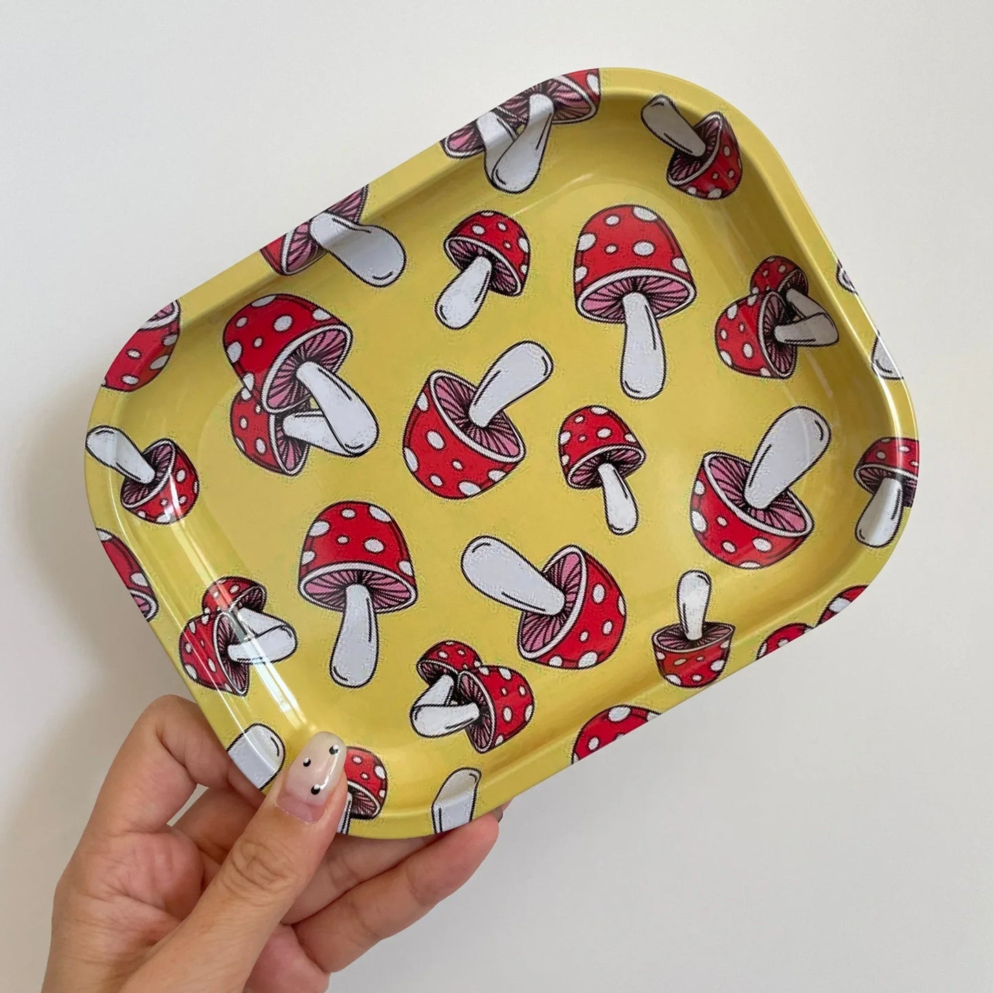 7×5.5 Inch Portable Rolling Tray