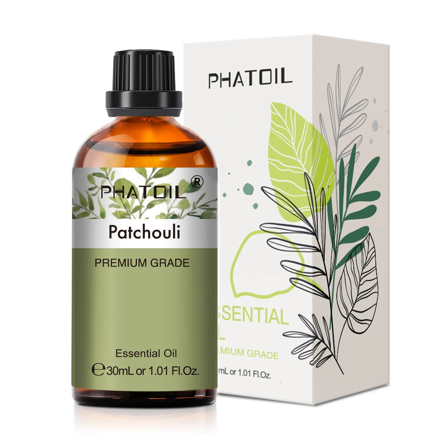 PHATOIL Aromatherapy Essential Oil – 30ml Single Scents