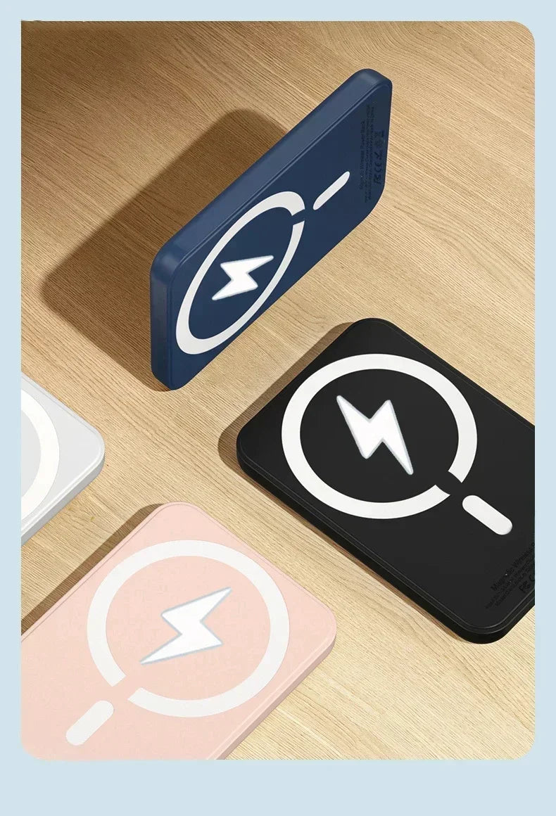 50000mAh Magnetic Wireless Power Bank – Fast Charging Portable Battery Pack