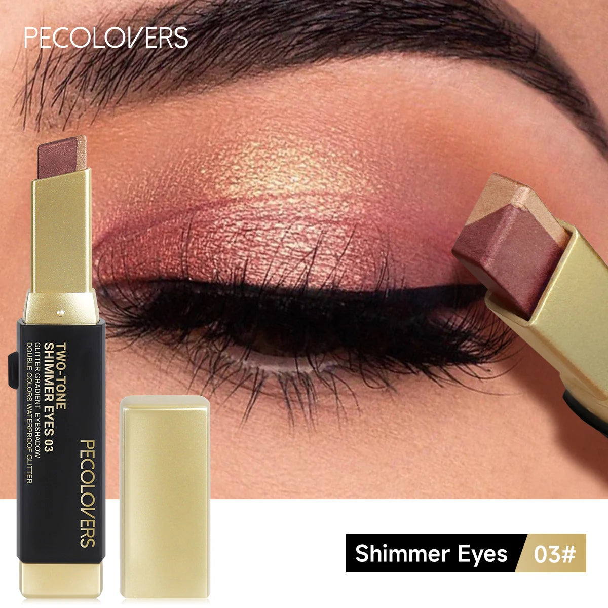 Double Color Eyeshadow Stick – Swipe, Sparkle, Slay