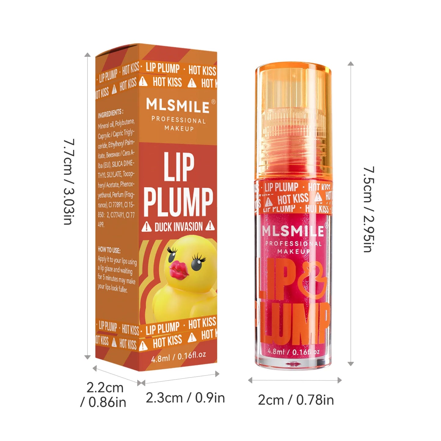 MLSMILE Duck Lip Plump Lip Oil