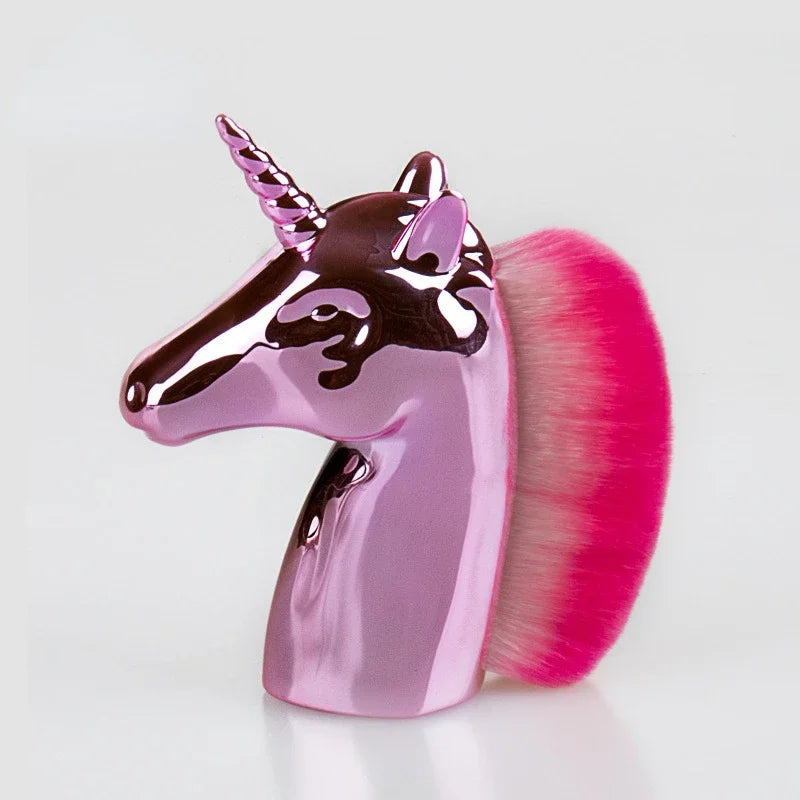 Unicorn Nail Dust Brush – Sparkle & Sweep in Style!