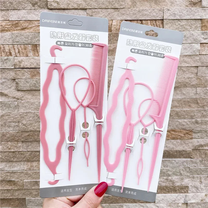 Magic Hair Styling Tools Set β Twist & Slay with Ease!