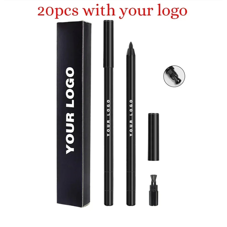 6.5g Waterproof Eyeliner Pencil – Built-in Sharpener, Long-Lasting Formula