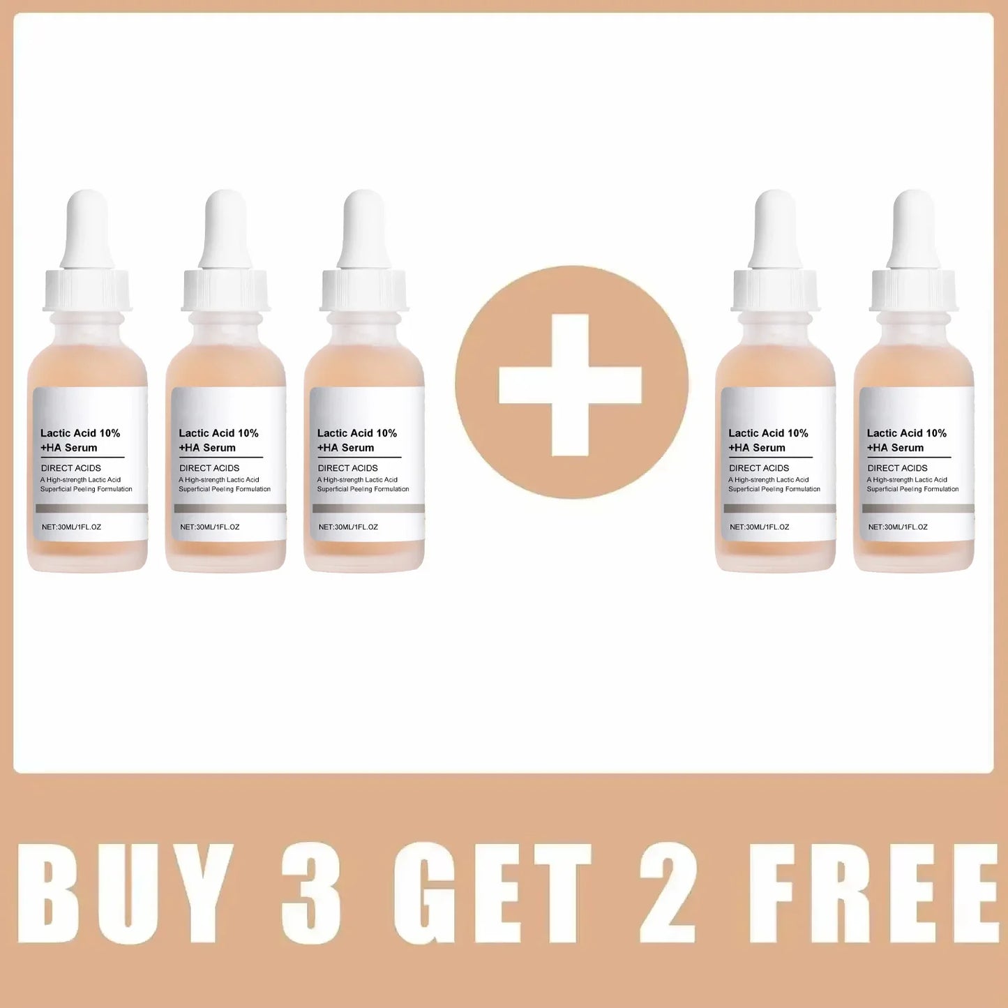 🌿 Lactic Acid Pore Minimizing Serum – Hydrating & Smoothing Korean Skincare