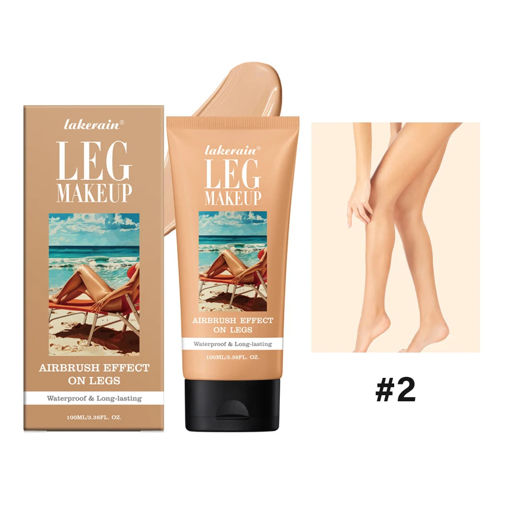 Waterproof Body & Leg Makeup Lotion – Medium Bronze Foundation Cream (118g)