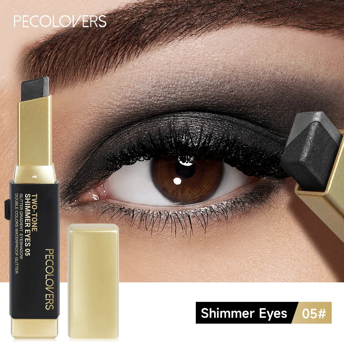 Double Color Eyeshadow Stick – Swipe, Sparkle, Slay
