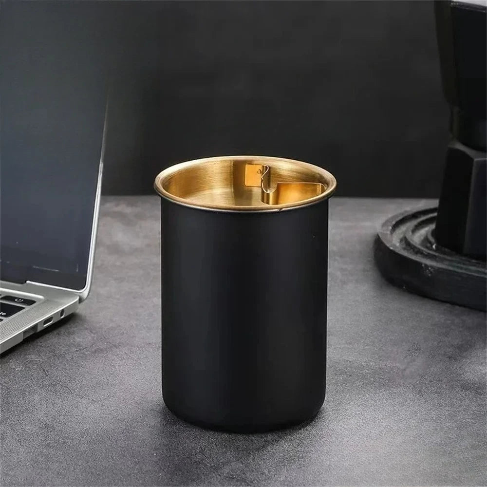 Stainless Steel Ashtray with Lid