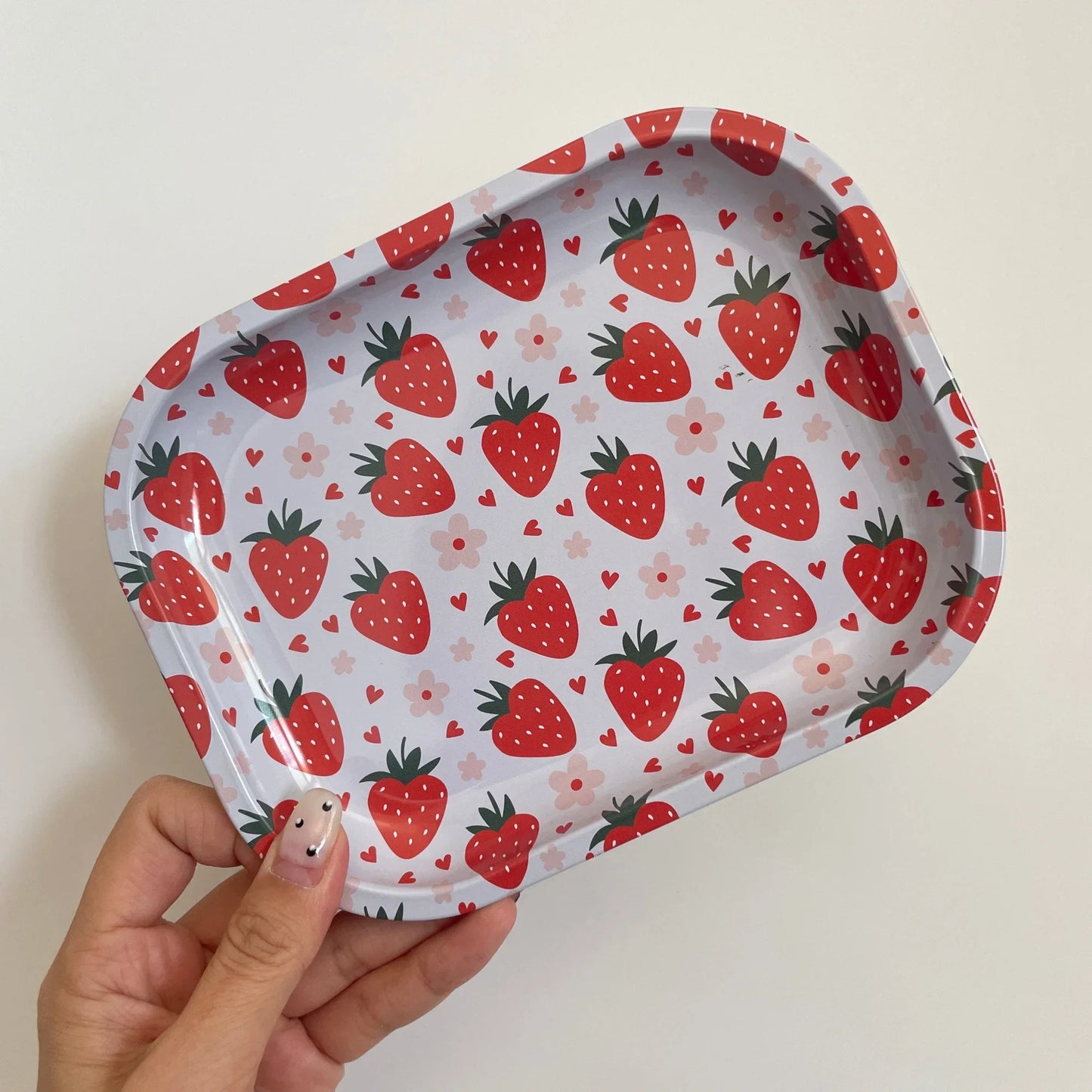 7×5.5 Inch Portable Rolling Tray