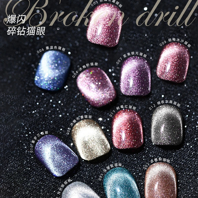 RS NAIL Dream Twinkle Cat Eye Gel – High, Hypnotic Finish