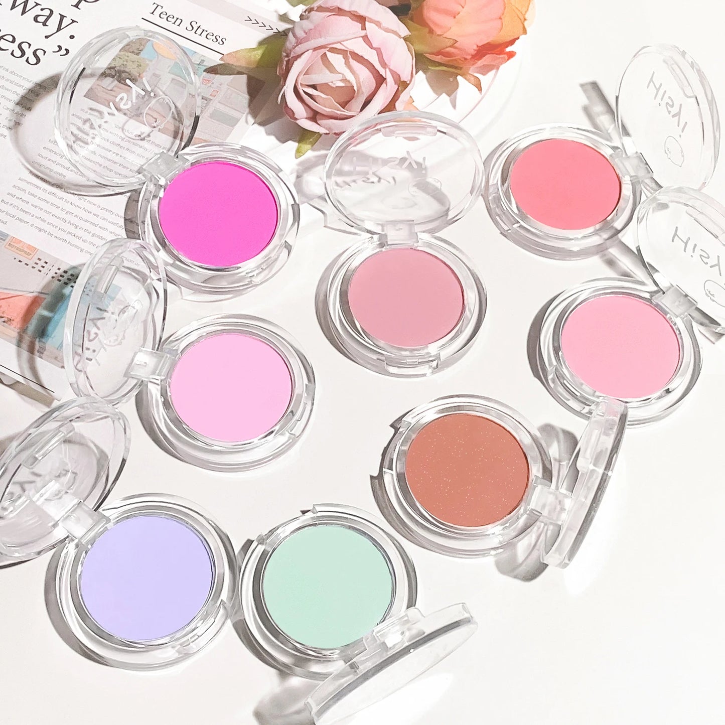 Monochrome Matte Blush – Natural Finish & Soft Glow