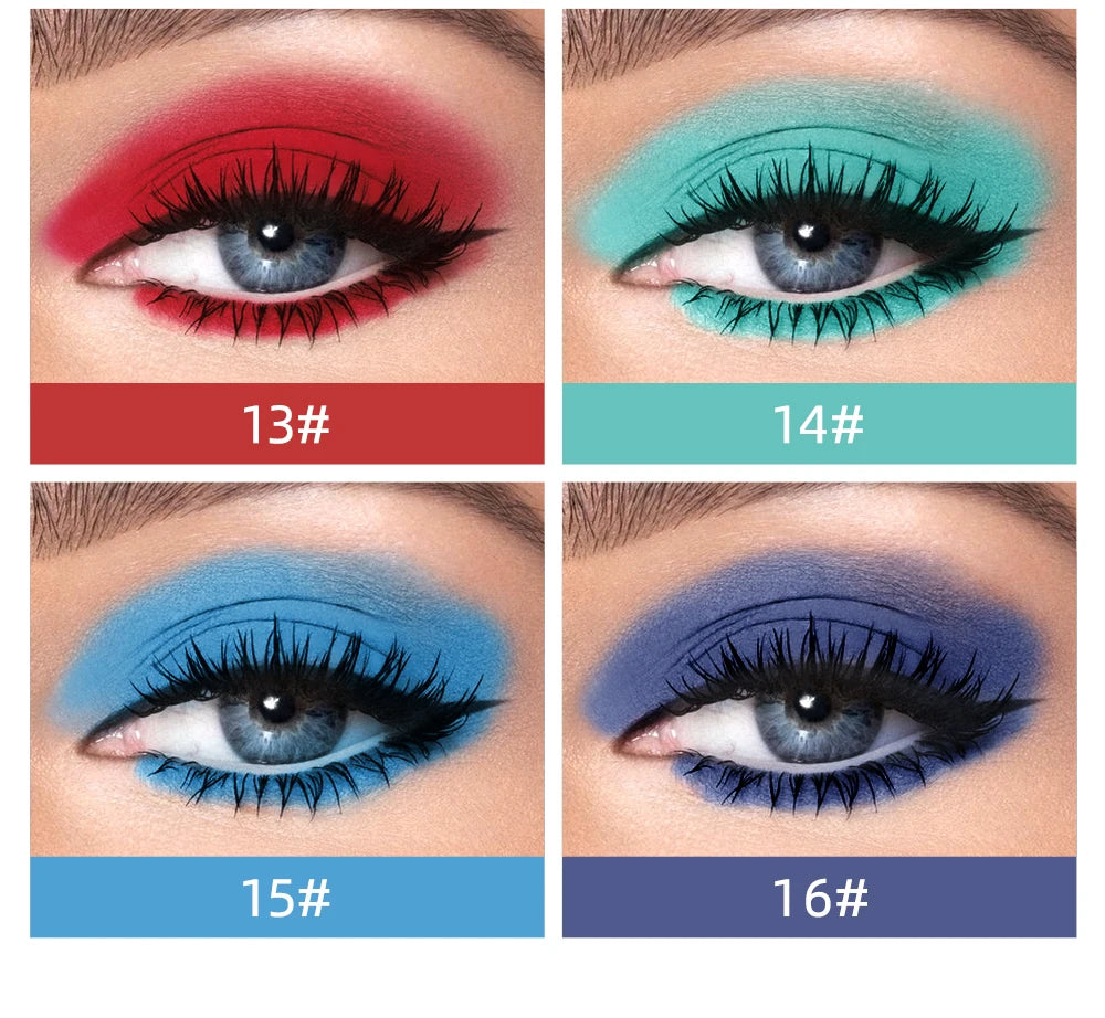 8pcs Liquid Eyeshadow Stick Set – Brown & Coffee Tones