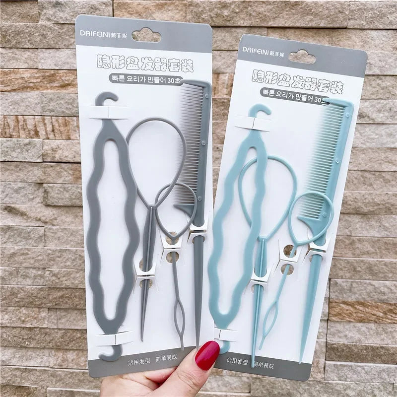 Magic Hair Styling Tools Set β Twist & Slay with Ease!