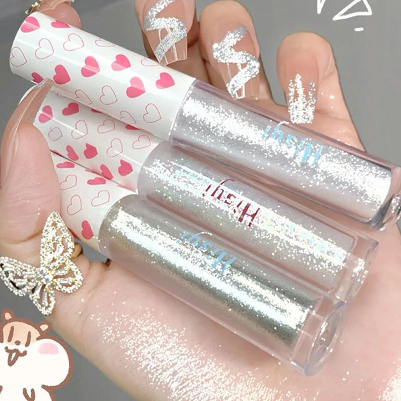 6 Colors Glitter Liquid Eyeshadow