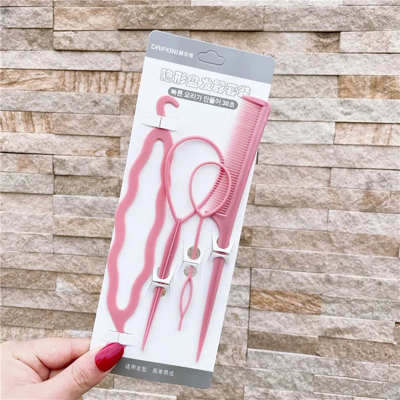 Magic Hair Styling Tools Set β Twist & Slay with Ease!