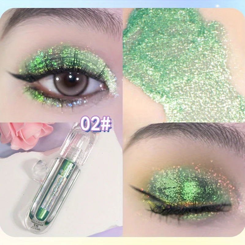 Chameleon Flash Diamond Liquid Eyeshadow – Multi-Dimensional Shimmer