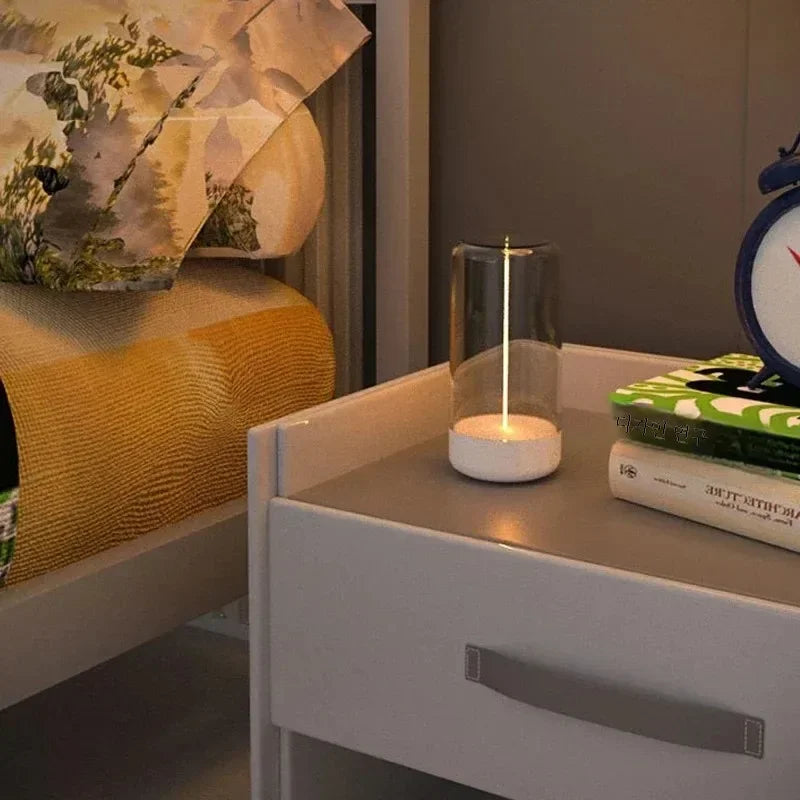 Portable Quantum Wire Ambient Magnetic Light – Type-C Rechargeable Night Lamp with Eye Protection