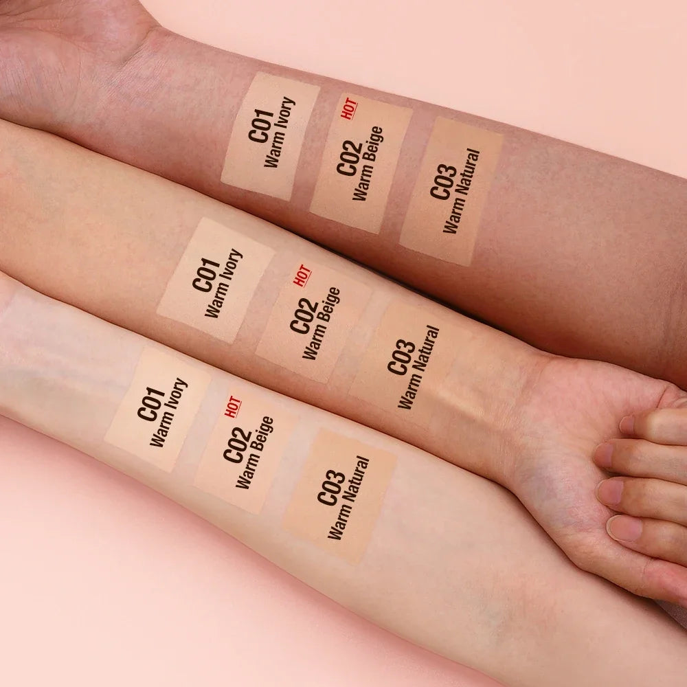 O.TWO.O Liquid Foundation Cream – High Coverage, SPF30 & Waterproof Base (30ml)