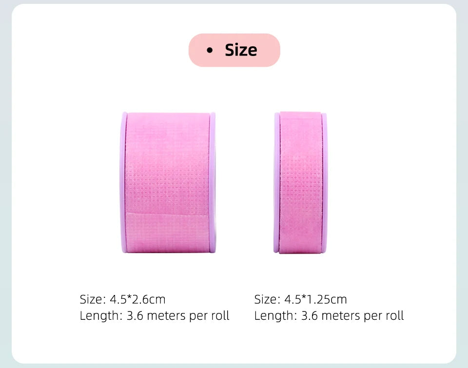 Non-Woven Lash Extension Tape – Breathable, Sensitive-Skin Friendly & Easy to Use