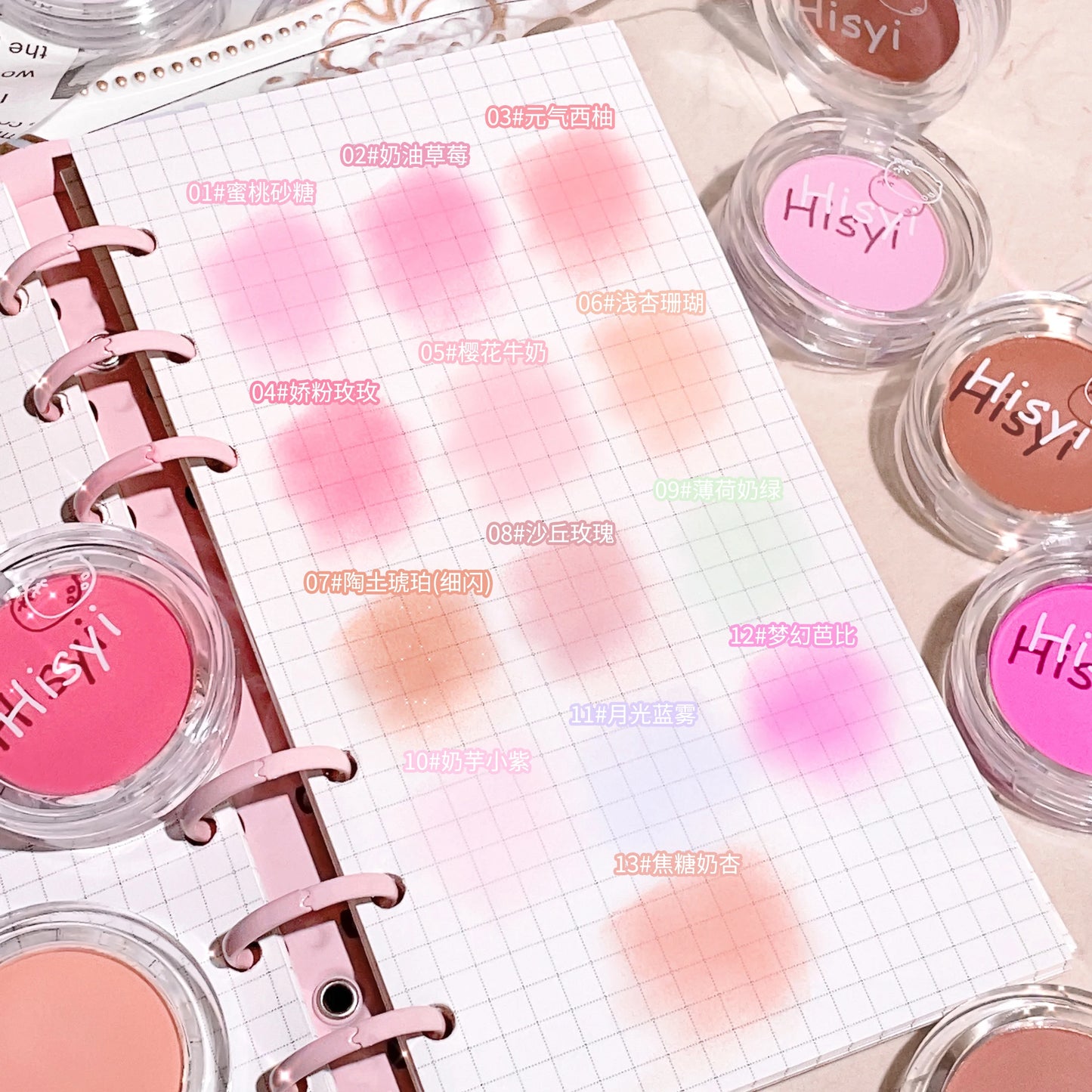 Monochrome Matte Blush – Natural Finish & Soft Glow