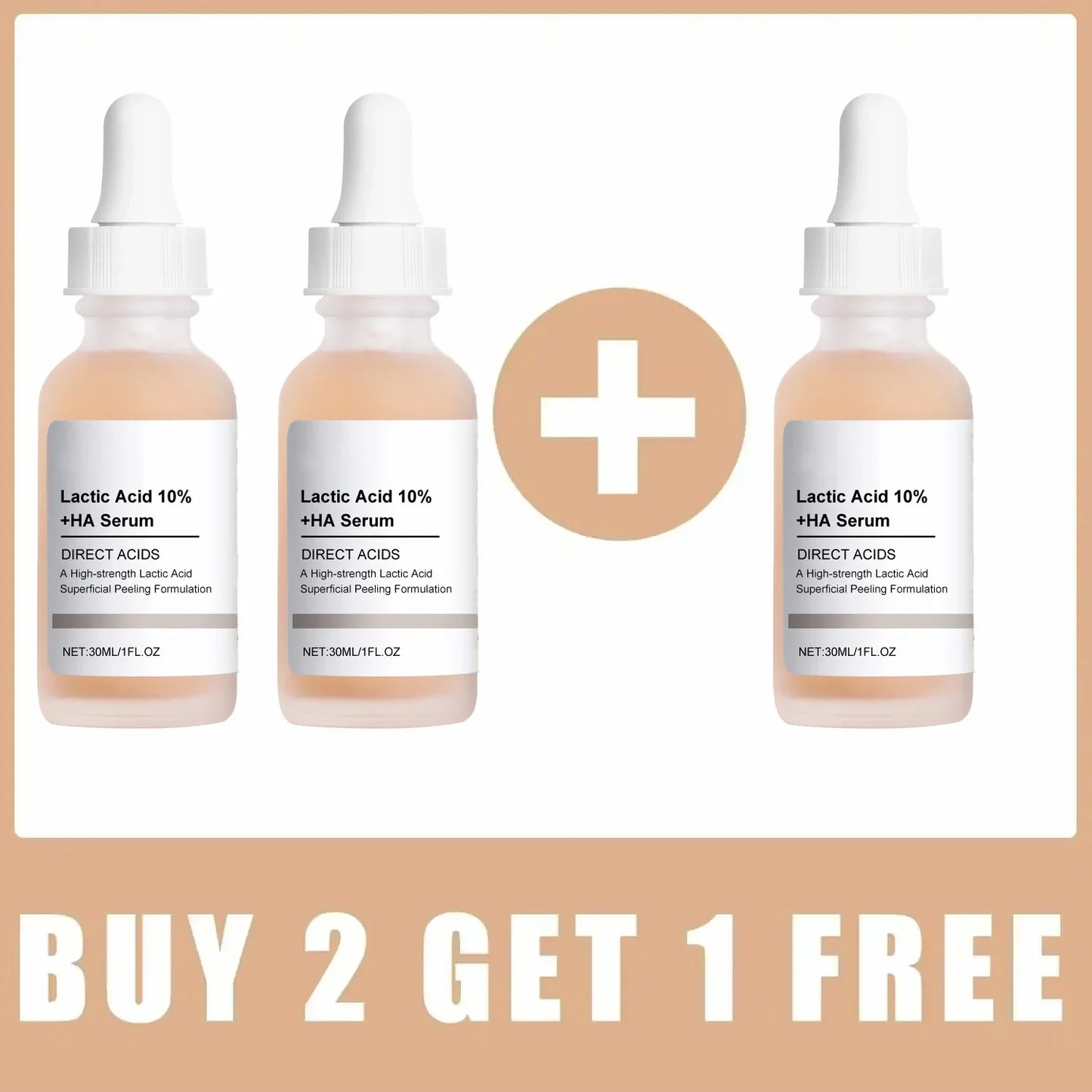 🌿 Lactic Acid Pore Minimizing Serum – Hydrating & Smoothing Korean Skincare